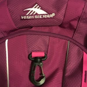Magenta High Sierra Backpack